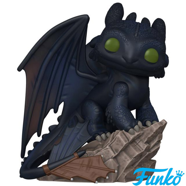 Funko POP #1792 Deluxe How to Train Your Dragon Toothless Figure